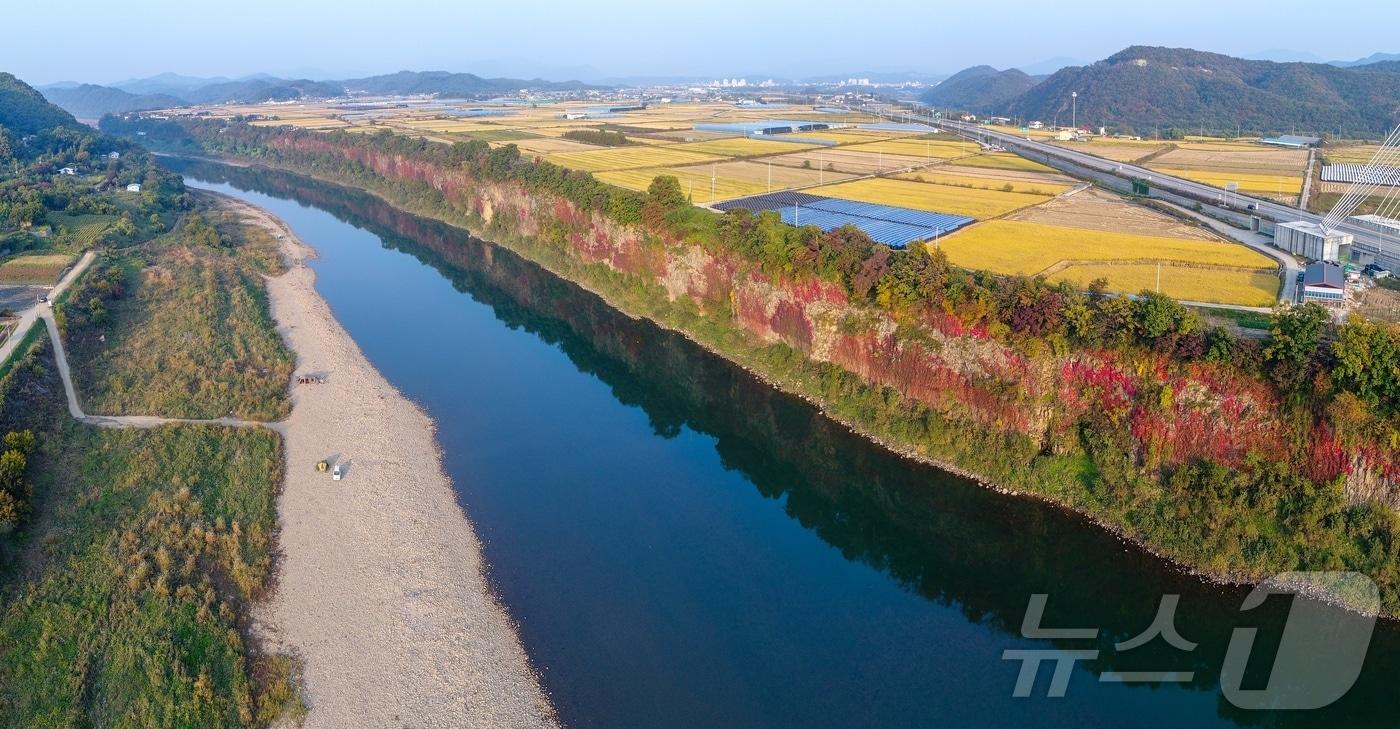 한탄강 주상절리.&#40;경기도 제공&#41;