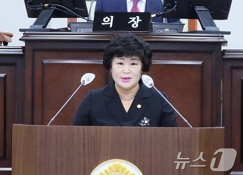 경남 의령군의회 오민자 의원&#40;의령군의회 제공&#41;.