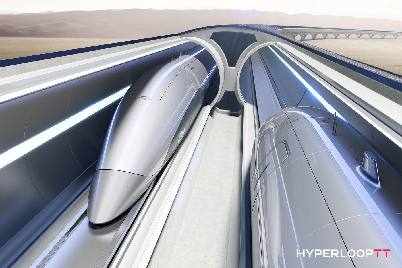 미국 스타트업 하이퍼루프TT&#40;HyperloopTT·HTT&#41;의 하이퍼루프 시스템 모식도 &#40;HyperloopTT Press Kit 갈무리&#41; 2024.09.20 /뉴스1