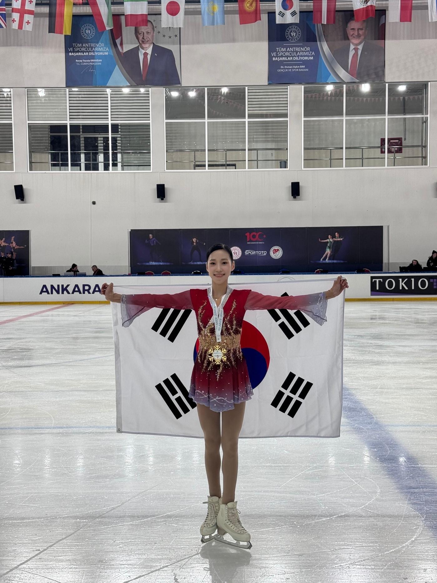 피겨 김유성이 자신의 커리어 첫 금메달을 따냈다.&#40;대한빙상경기연맹 제공&#41; 