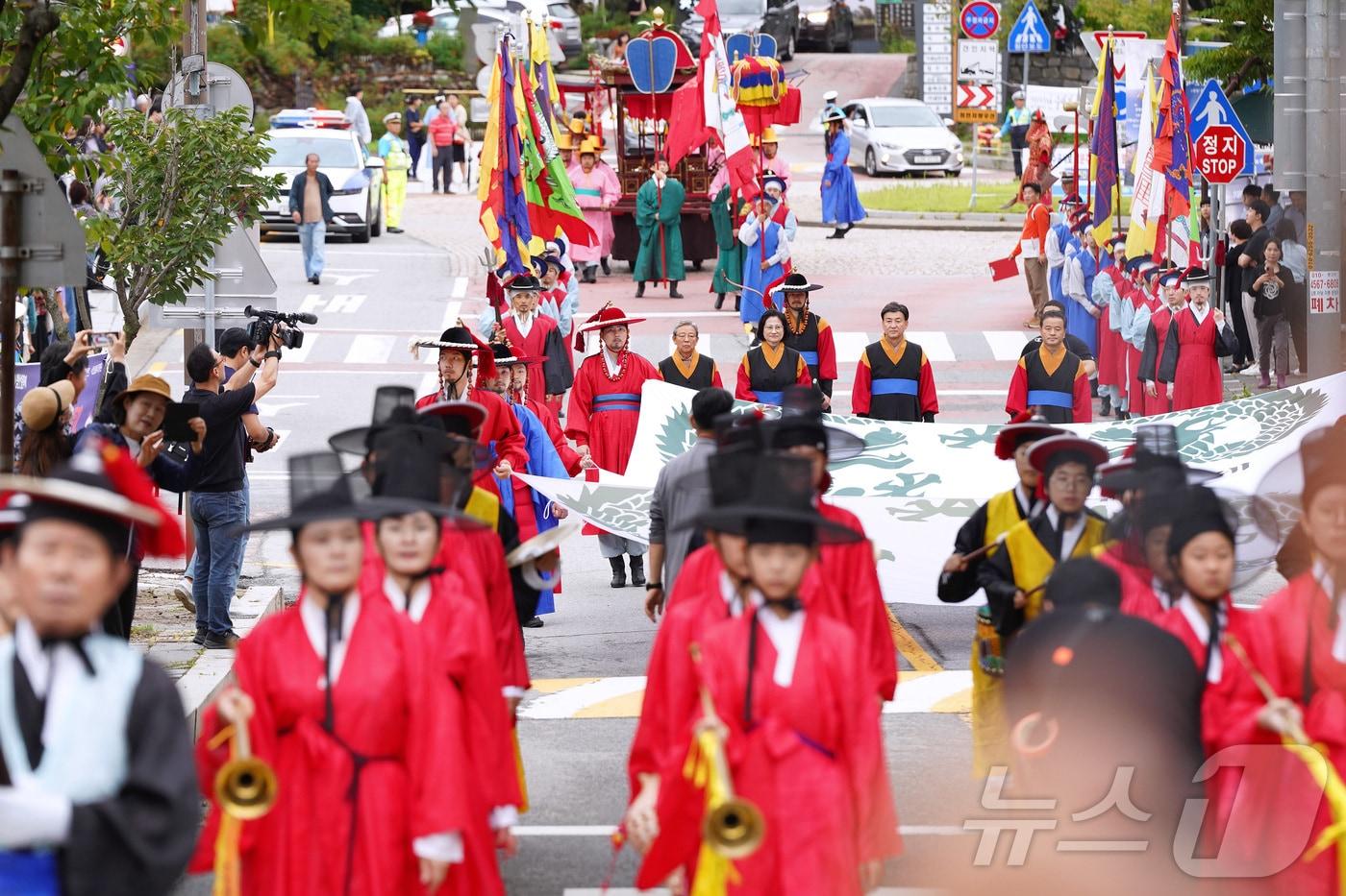 지난해 열린 &#39;광주시 남한산성문화제&#39; 때 모습.&#40;광주시 제공&#41;