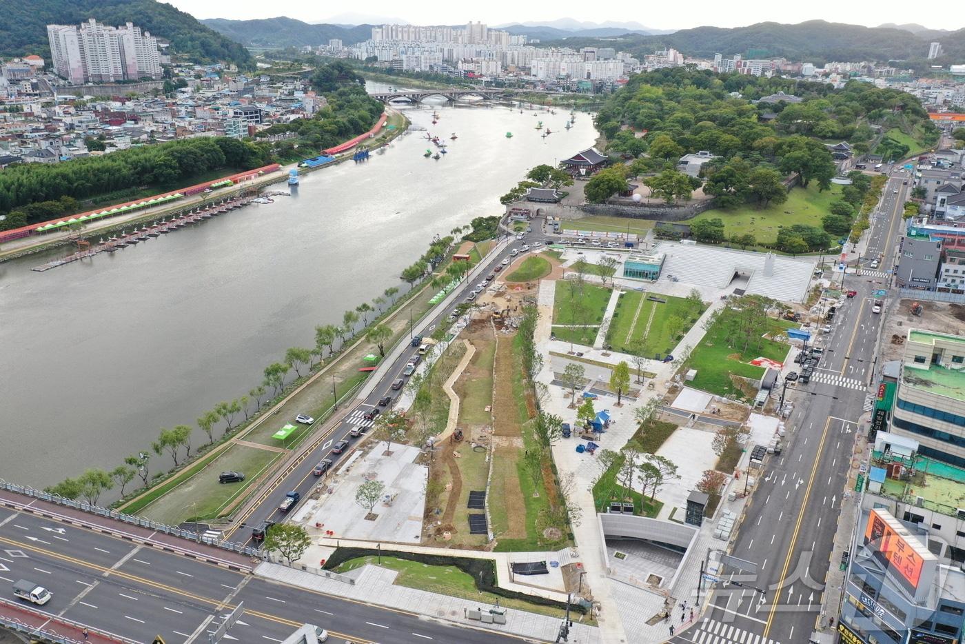 진주대첩 역사공원 전경&#40;진주시 제공&#41;.