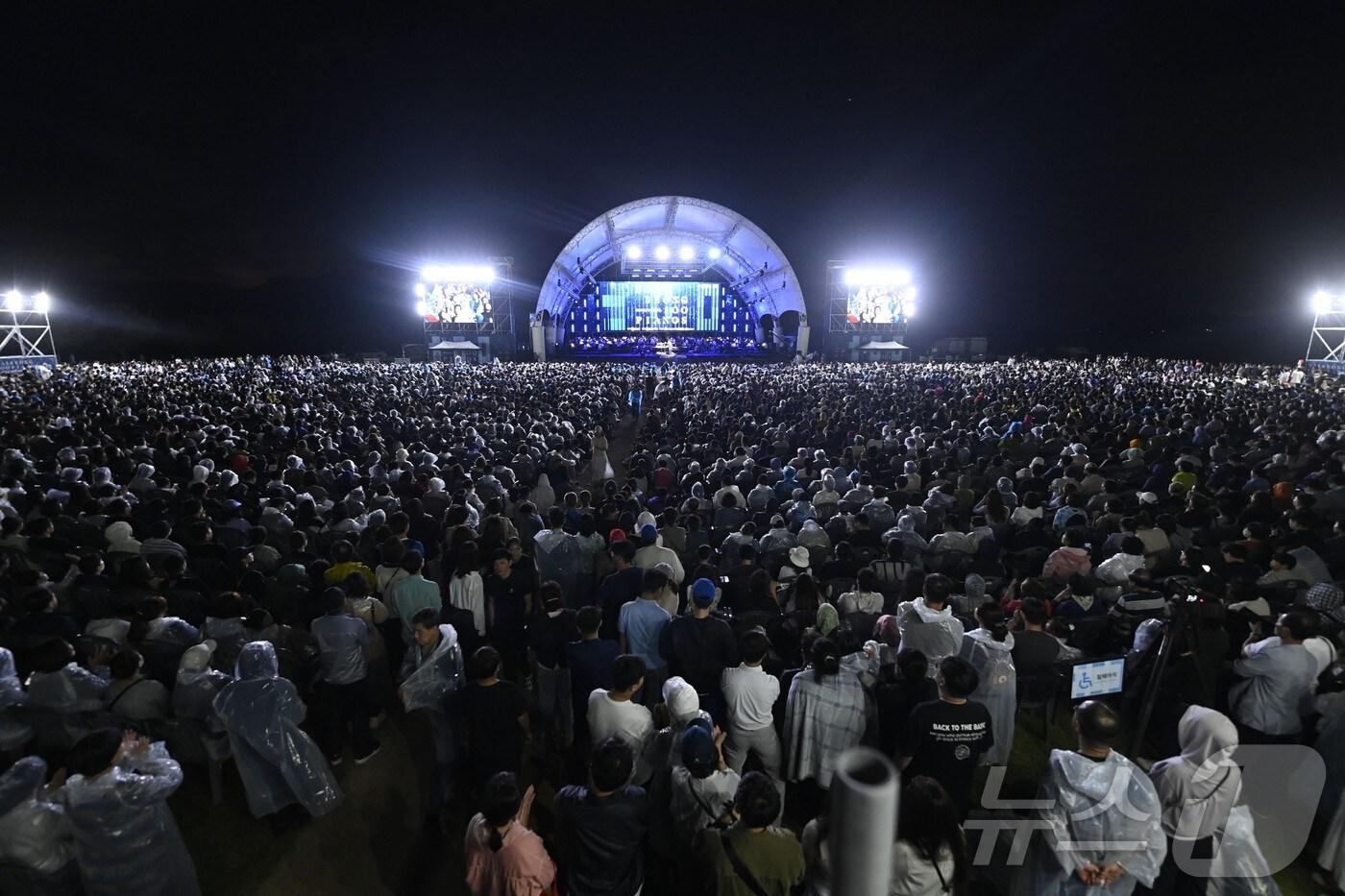 지난 28일 열린 &#39;2024 달성 100대 피아노&#39; 축제 현장 &#40;대구 달성군 제공&#41;