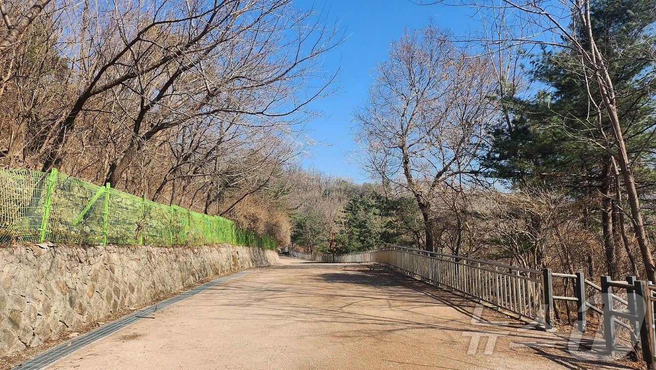  맨발 산책길 조성 사업 대상지 &#40;종로구 제공&#41;