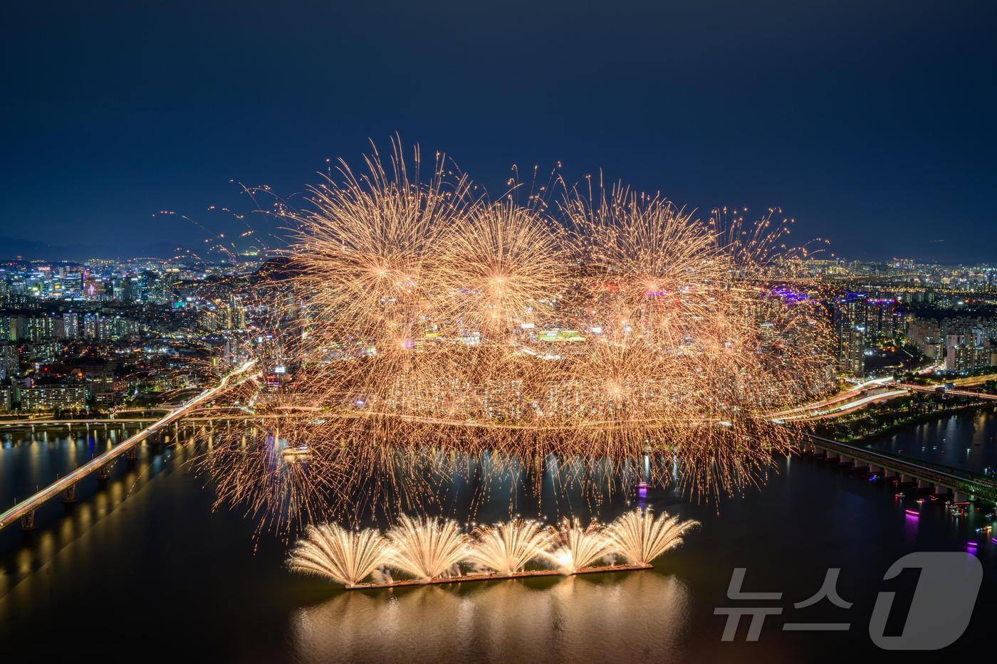  서울세계불꽃축제 모습.&#40;서울시 제공&#41;