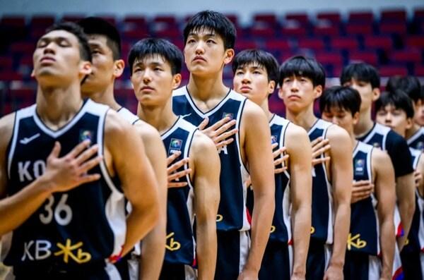 한국 U-18 농구, 쿠웨이트 꺾고 아시아컵 2연승. &#40;FIBA 제공&#41; 