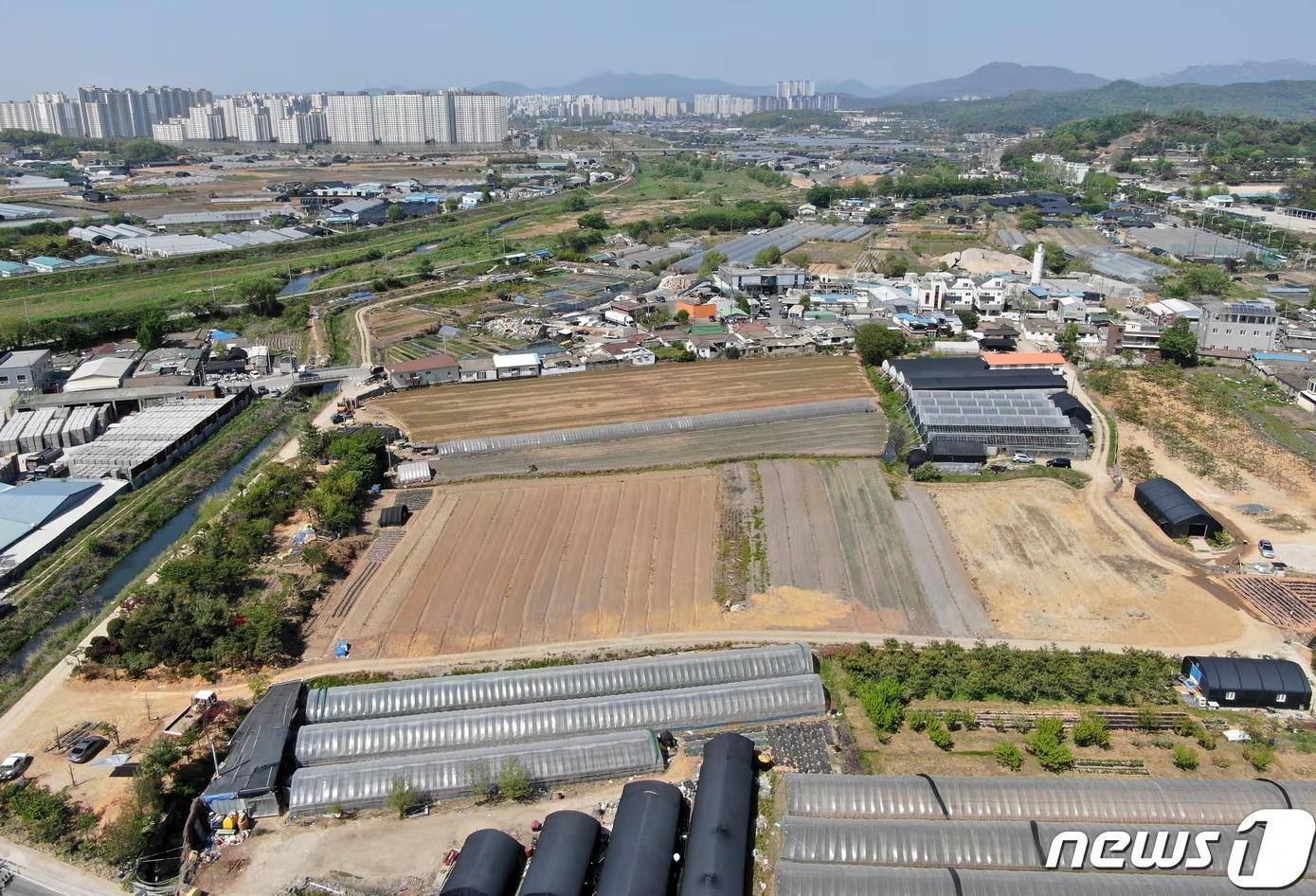  3기 신도시로 지정된 경기도 고양시 창릉 신도시 부지 전경. /뉴스1 ⓒ News1 박세연 기자