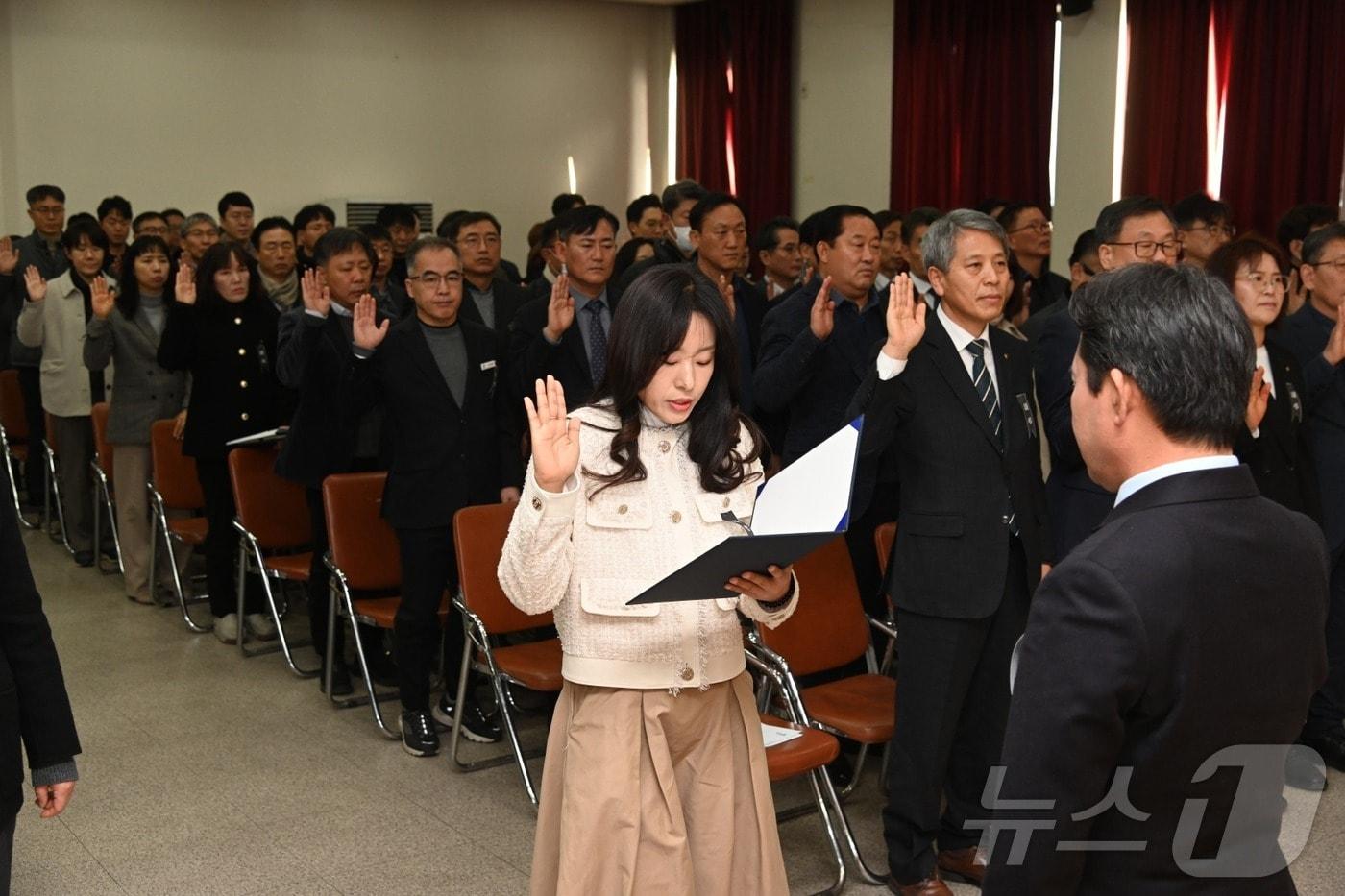 청렴결의대회 모습.&#40;부여군 제공&#41;/뉴스1