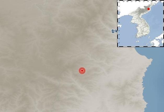 북한 함격북도 길주 2.1 지진…이달만 같은 곳 3번째 '흔들'
