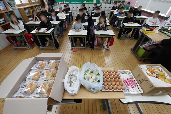 "친구와 밥 먹고 싶어요"…파업에 대구 학교 63곳 대체급식