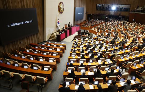 [탄핵 가결] 환호 미루고 '윤 파면' 향한 野…분열하는 與(종합)