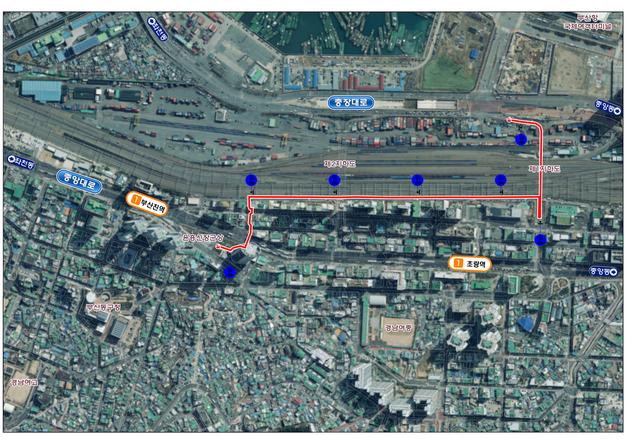 부산 동구, 원도심과 북항 잇는 1.3㎞ 자전거도로 설치