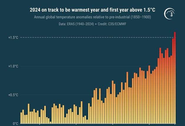 올해 '가장 더운 해' 될 듯…지구 보호 임계점 넘었다