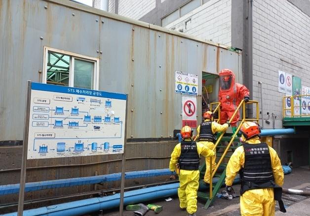 '유해가스 중독 7명 사상' 현대제철 인천공장 책임자 등 4명 송치