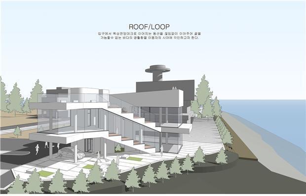 울산시 ‘고늘지구 해안카페' 건축설계 공모 당선작 발표