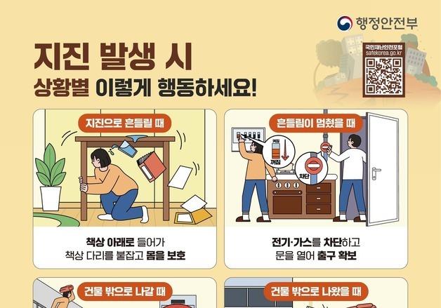 지진 발생 거창군에 현장상황관리관 파견…인명피해 아직 없어