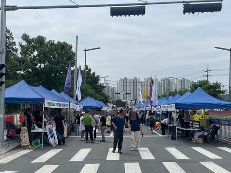 "사랑이쥬" 대전서 첫 퀴어축제…성소수자 부모들도 참가