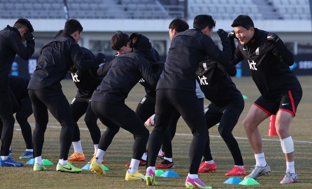 분위기 좋은 축구대표팀