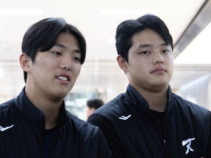 이의리·문동주 '한국 야구의 미래'