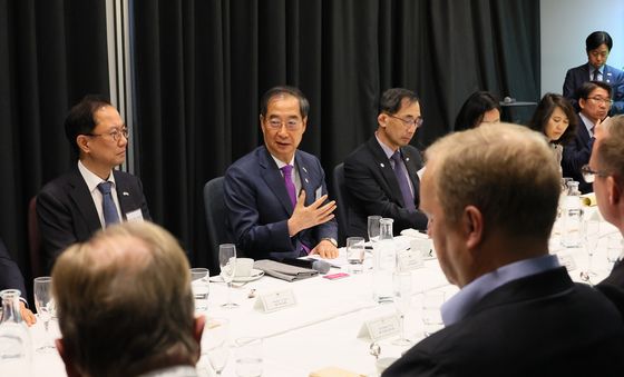 한덕수 총리, 핀란드 경제인 오찬간담회