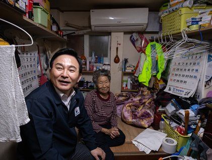 원희룡 국토교통부 장관, '영등포 공공주택지구' 현장 찾아 주민과 대화