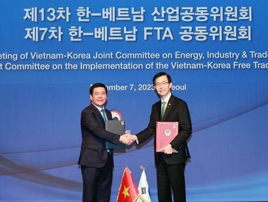 제7차 한-베트남 FTA 공동위원회 합의의사록 서명식