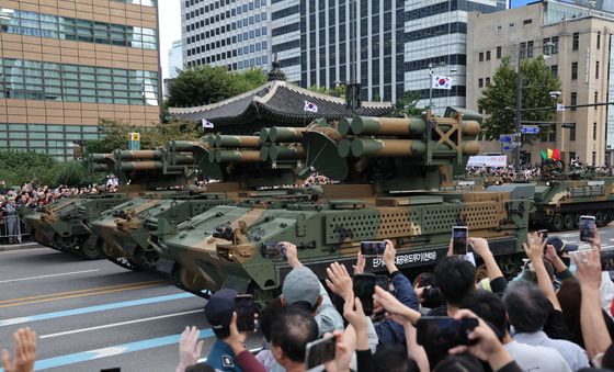 세종대로에 뜬 천마