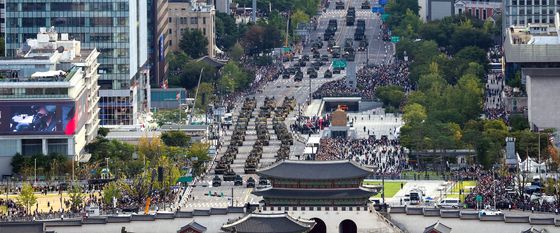 건군 76주년 국군의날 시가행진