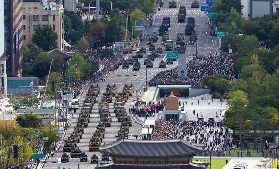 건군 76주년 국군의날 시가행진