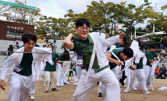 동래읍성역사축제 속 오징어게임