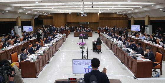 [국감] 경기남부·북부경찰청 국정감사 진행중인 경기남부경찰청