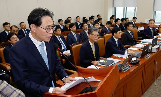 [국감]업무보고하는 강민수 국세청장