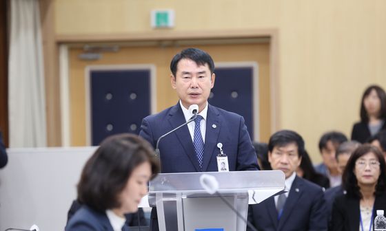 [국감]답변하는 이정선 광주시교육감