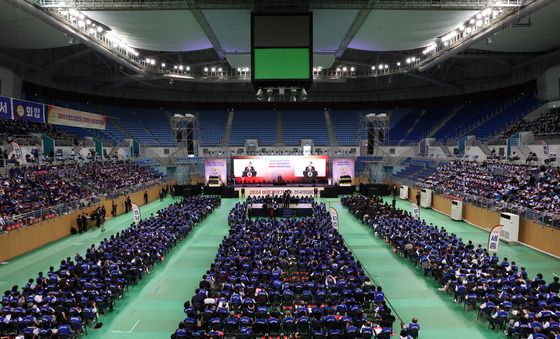 2년 연속 바르게살기운동 전국회원대회 참석한 윤 대통령