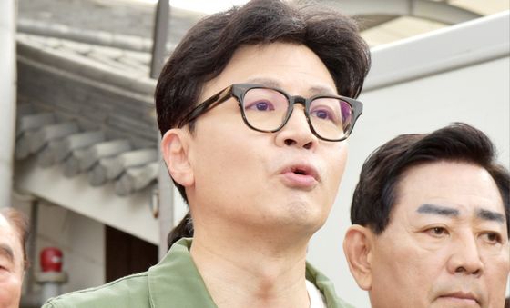 한동훈 곡성 찾아 낙선 인사