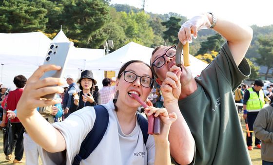 이천쌀문화축제 찾은 외국인들