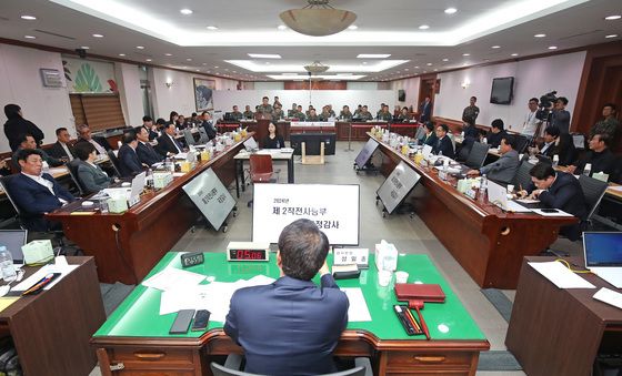 [국감] 국회 국방위 제2작전사령부 국정감사