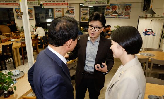 한동훈 대표 '친한계 긴급 소집 만찬'