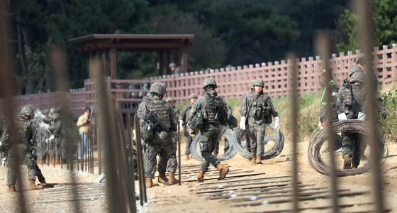 육군 제51보병사단, 대상륙작전 훈련 실시