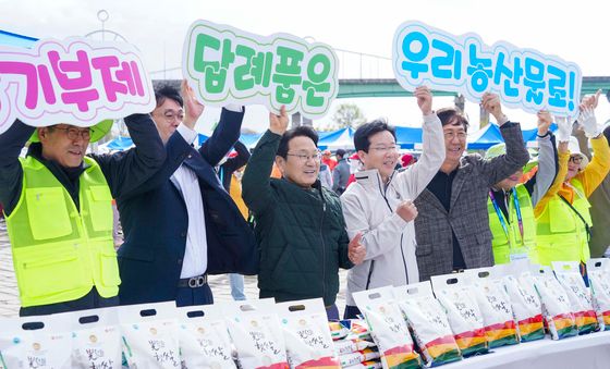 강기정 시장, 쌀소비 촉진 '아침밥 먹기' 캠페인