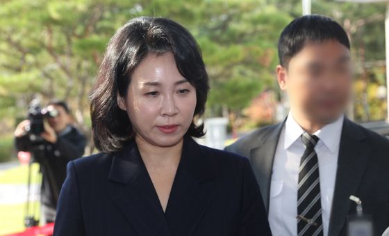 결심공판 출석하는 김혜경