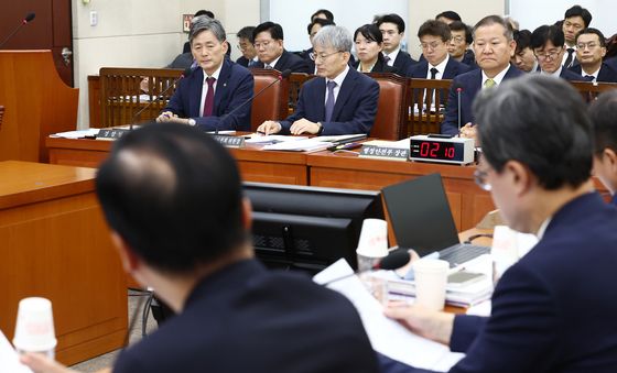 [국감]김 여사 마포대교 점검 교통통제 질의 듣는 경찰청장