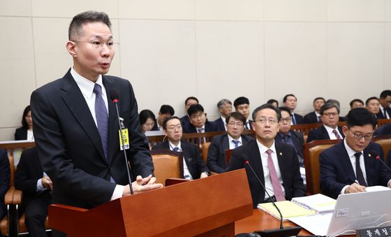 [국감]답변하는 김경훈 구글코리아 대표