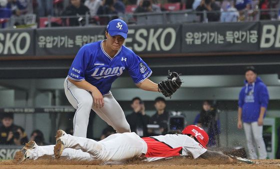 박찬호 '드디어 동점'