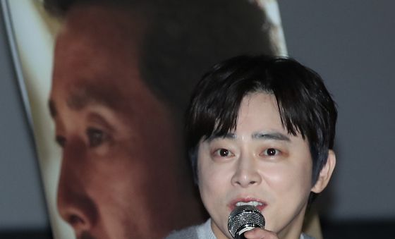 조정석 '행복의 나라' 고 이선균 스페셜 토크 참석