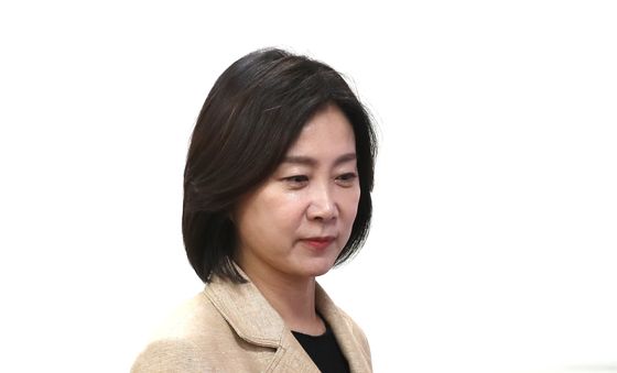 최고위회의 참석하는 허은아 대표