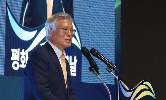 10.4 남북정상선언 제17주년 기념식 참석한 문재인 전 대통령