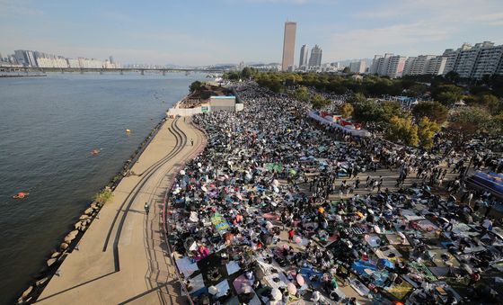 서울세계불꽃축제 '인산인해'