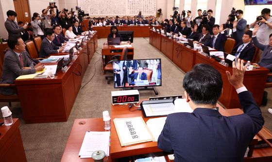 [국감] 김영철 검사 동행명령장 발부 '찬성'