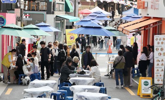 용산구, 대학가 앞 골목상권 살리기 프로젝트